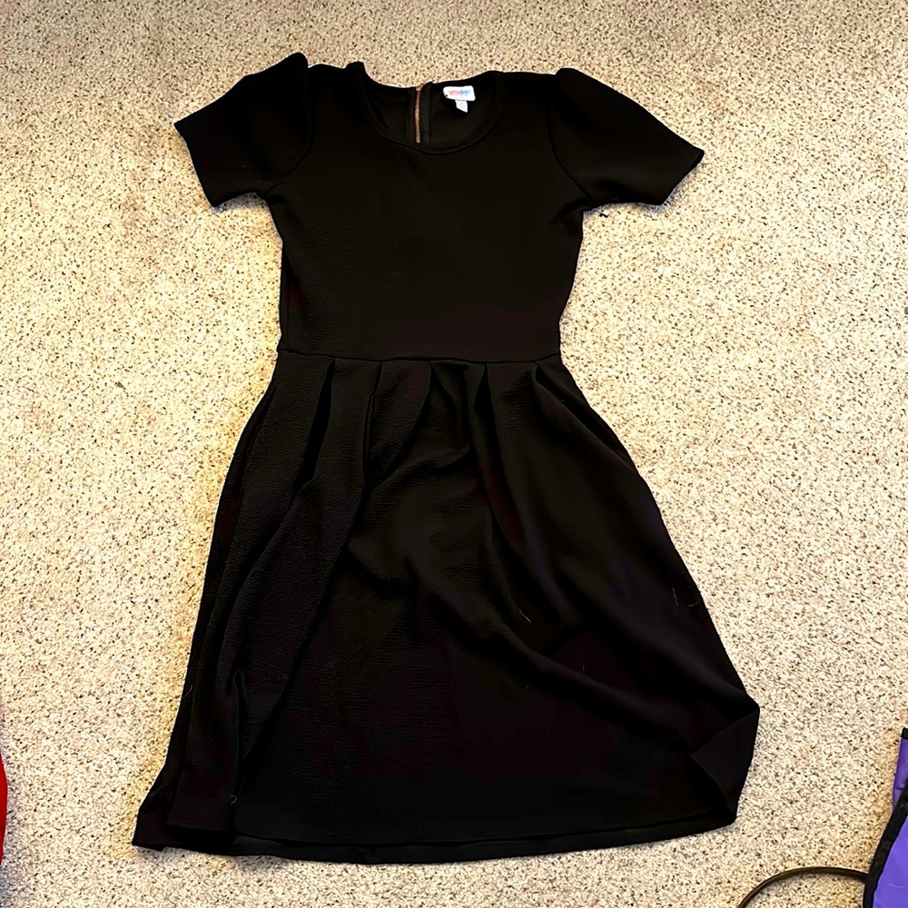 Black dress with pockets - size M